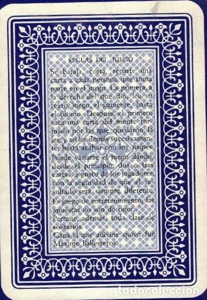 Libros: JUEGO DE CARTAS. - Aub. Max, - Foto 2