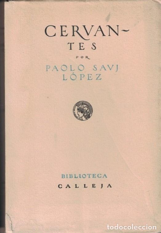 Libros: CERVANTES. - Savj - L&oacute;pez. Paolo, - Foto 1