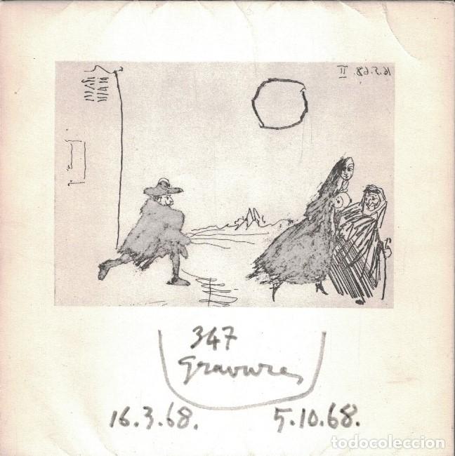 Libros: PICASSO 347 ENGRAVINGS. 16 / 3 / 68 * 5 / 10 / 68. - Cat&aacute;logo.