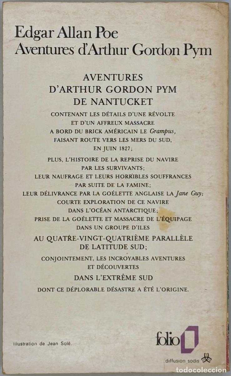Libros: Aventures d&acute;Arthur Gordon Pym - Edgar Allan Poe - Foto 2