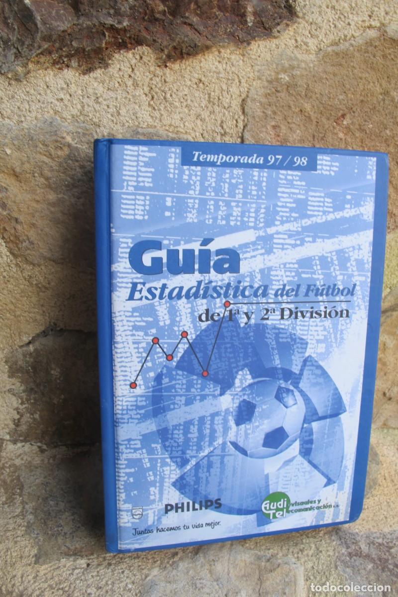 B&uuml;cher: GUIA ESTADISTICA DEL FUTBOL DE 1&ordf; Y 2&ordf; DIVISION. TEMPORADA 97/98
