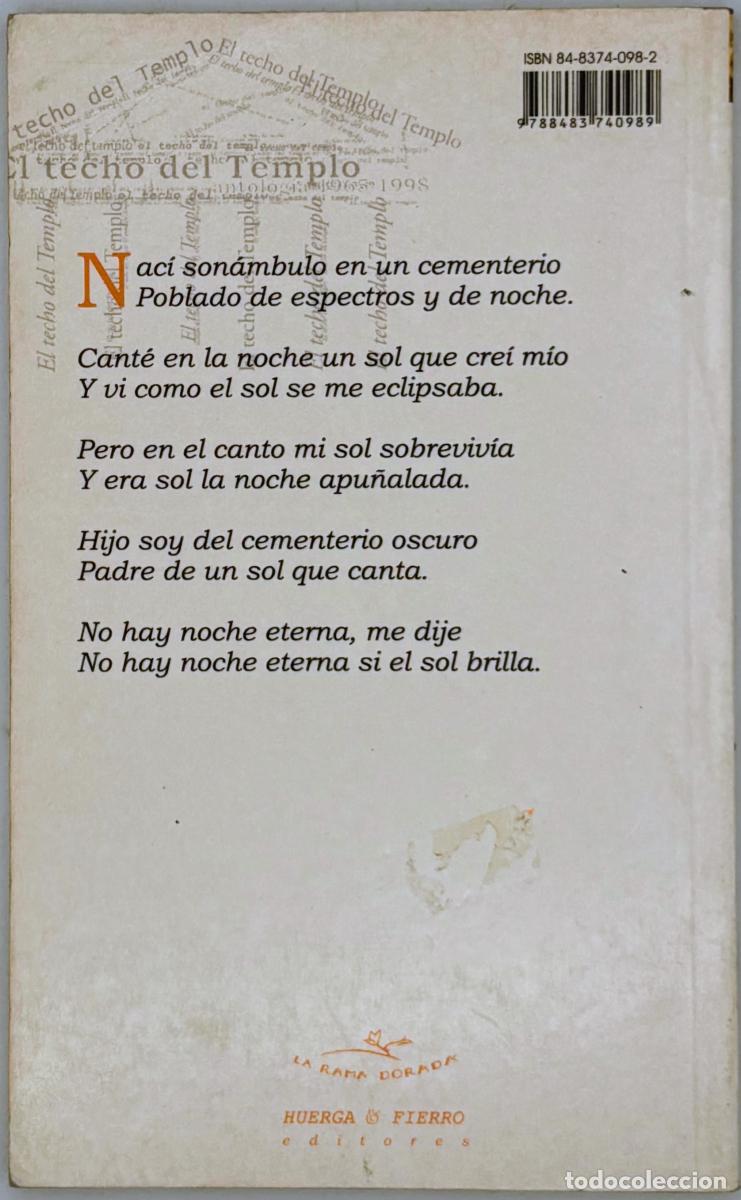 Libros: El Techo del Templo - Marcos-ricardo Barnat&aacute;n - Foto 2