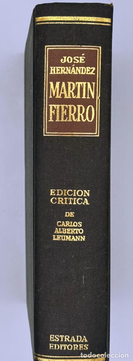 Libros: Mart&iacute;n Fierro - Jos&eacute; Hernandez - Foto 2