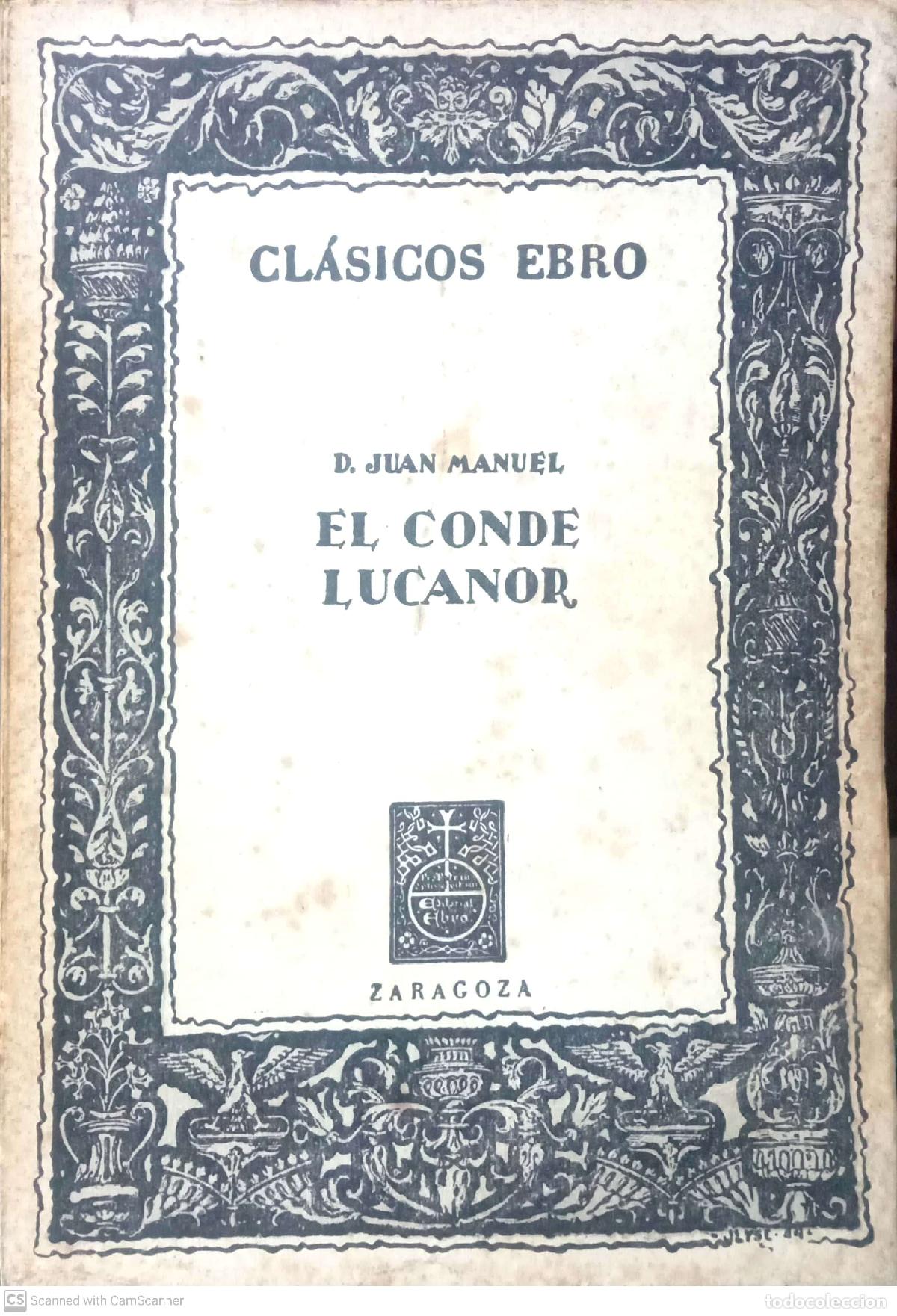 Libros: El Conde Lucanor - Don Juan Manuel - Foto 1