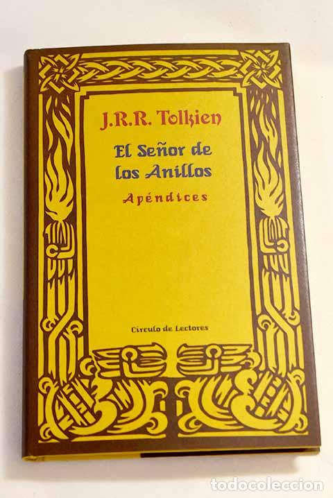 Libros: Ap&eacute;ndices de El se&ntilde;or de los anillos.- Tolkien, J. R. R. - Foto 1
