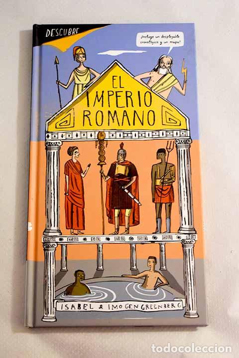 Libros: Descubre_ el Imperio Romano.- Greenberg, Isabel - Foto 1