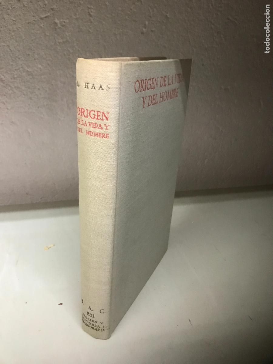 Libros: Adolf Haas - Origen de la vida y del hombre - Foto 1