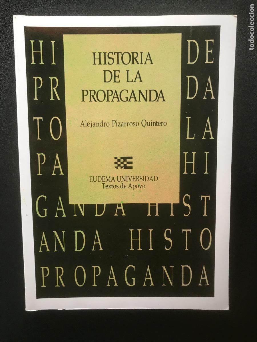 Libros: Alejandro Pizarroso Quintero - Historia de la propaganda - Foto 1