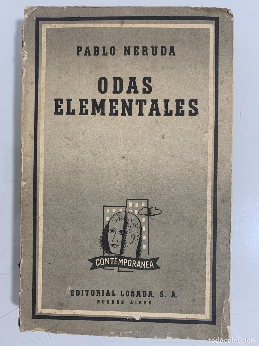 Libros: ODAS ELEMENTALES - Pablo Neruda - Foto 1