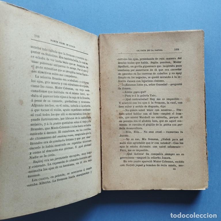 Libros: La Pata de la Raposa. (Novela). - P&eacute;rez de Ayala, Ram&oacute;n. - Foto 2