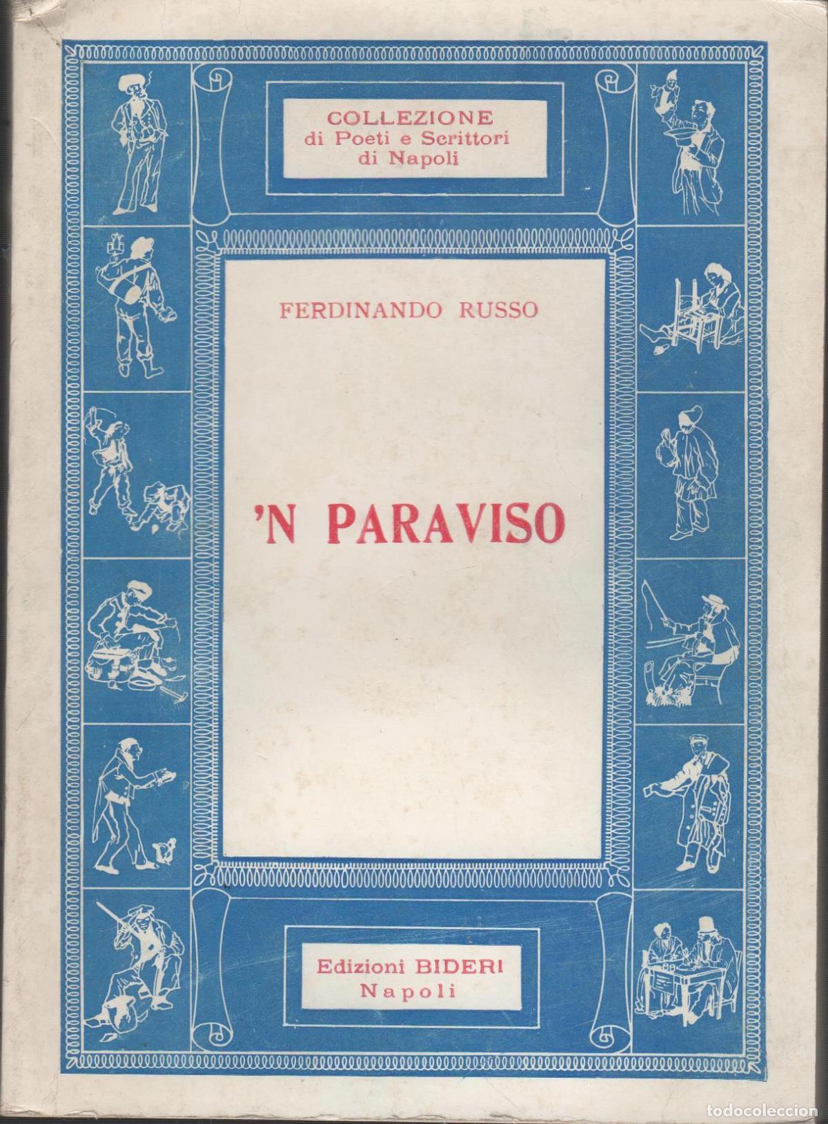 Libros: N PARAVISO RUSSO FERDINANDO - EDITORIAL: Bideri - RUSSO FERDINANDO - - Foto 1