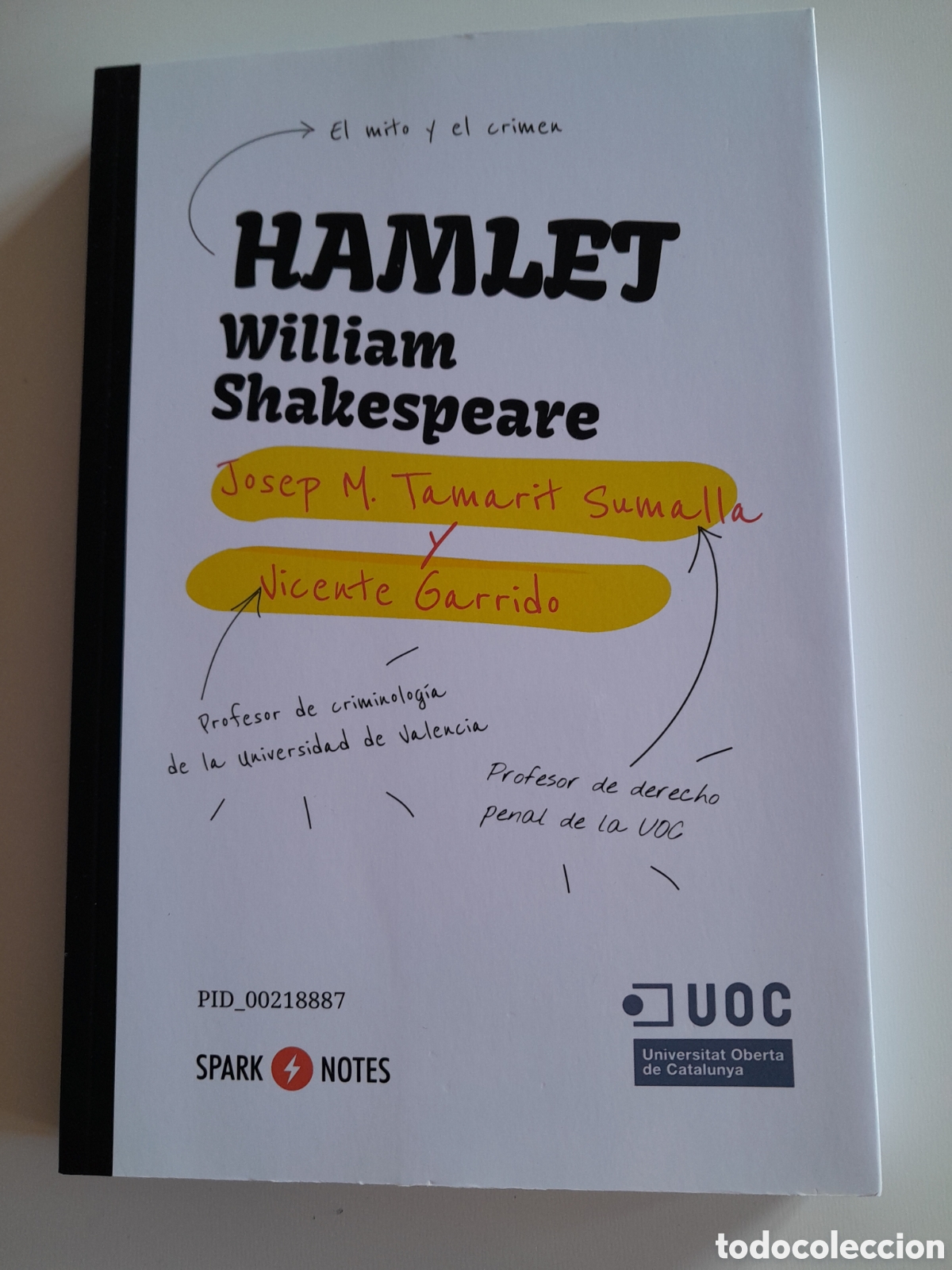 Libros: HAMLET WILLIAM SHAKESPEARE.EL MITO Y EL CRIMEN. VVAA - Foto 1