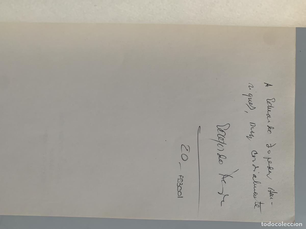Libros: FLOR, VIENTO Y AROMAS. Poemas. (Dedicado autor) - Eduardo Prado - Foto 2