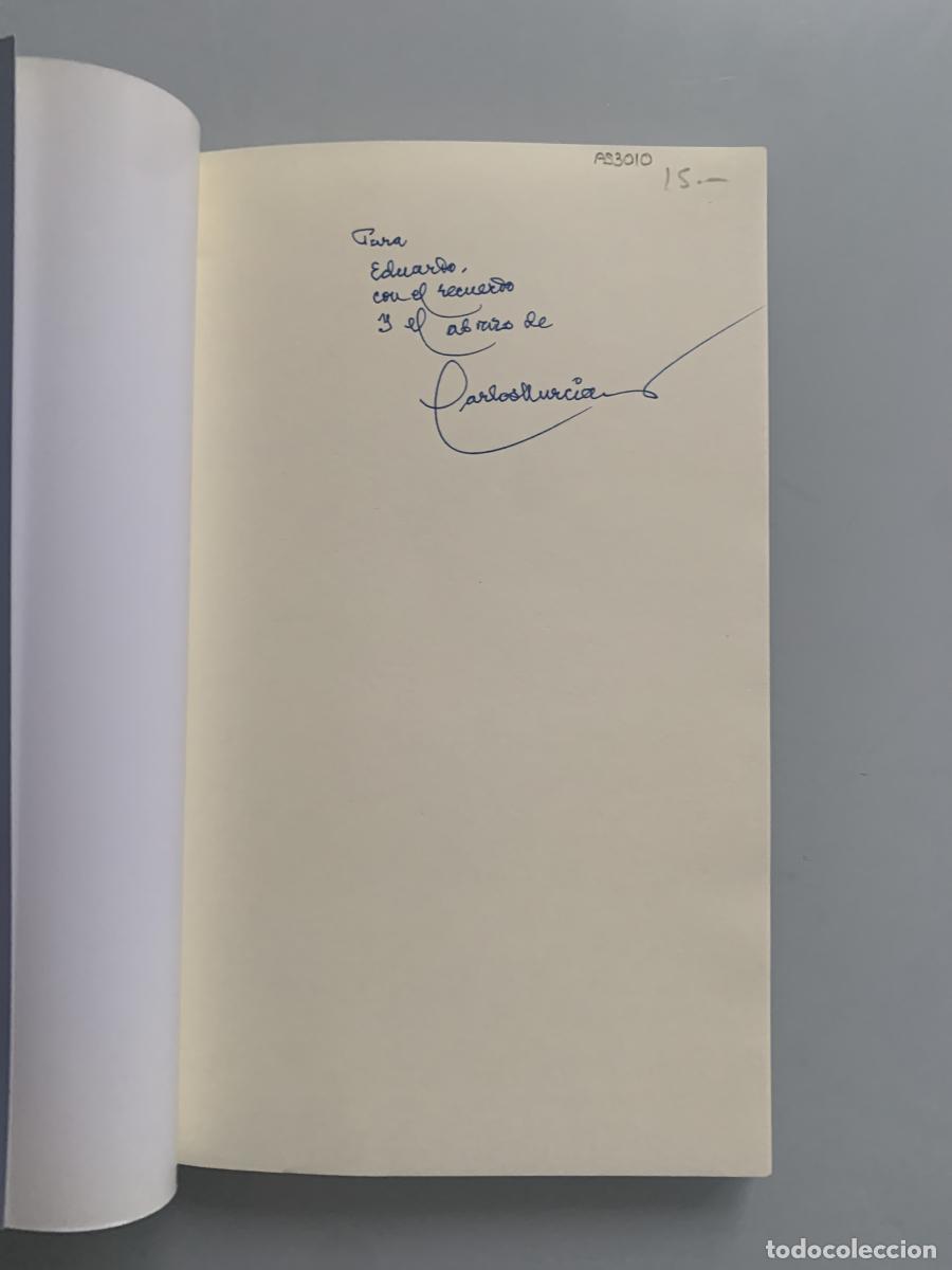 Libros: AMATORIO (Dedicado autor) - Carlos Murciano - Foto 2