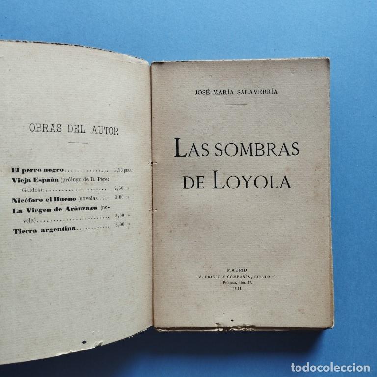 Libros: Las Sombras de Loyola. - Salaverria, Jos&eacute; M&ordf;. - Foto 2