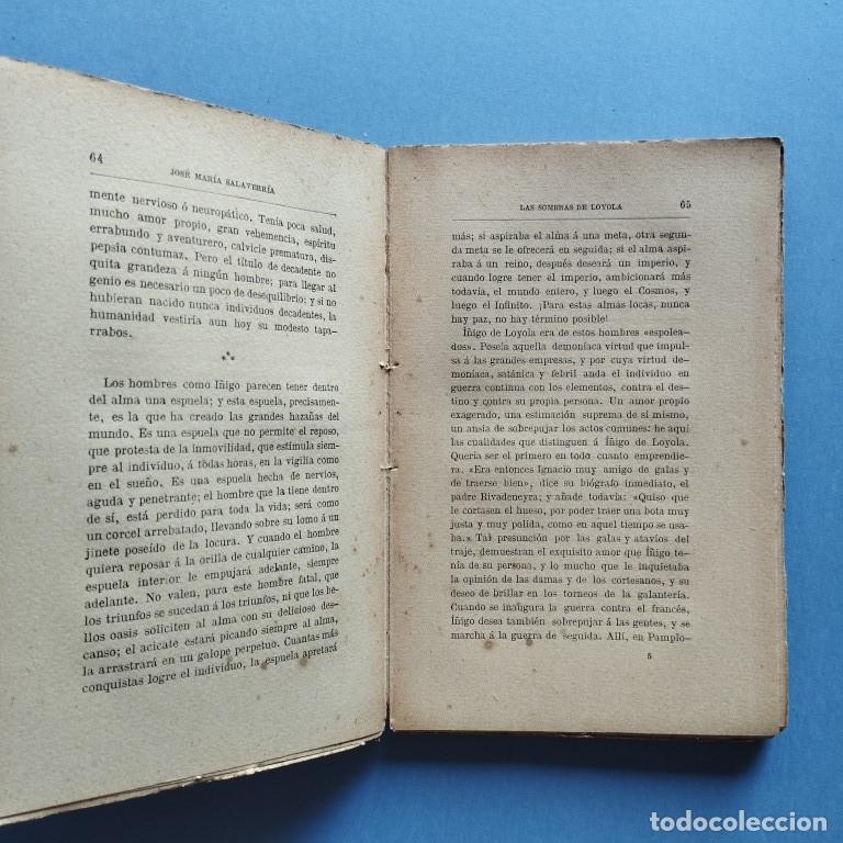 Libros: Las Sombras de Loyola. - Salaverria, Jos&eacute; M&ordf;. - Foto 3