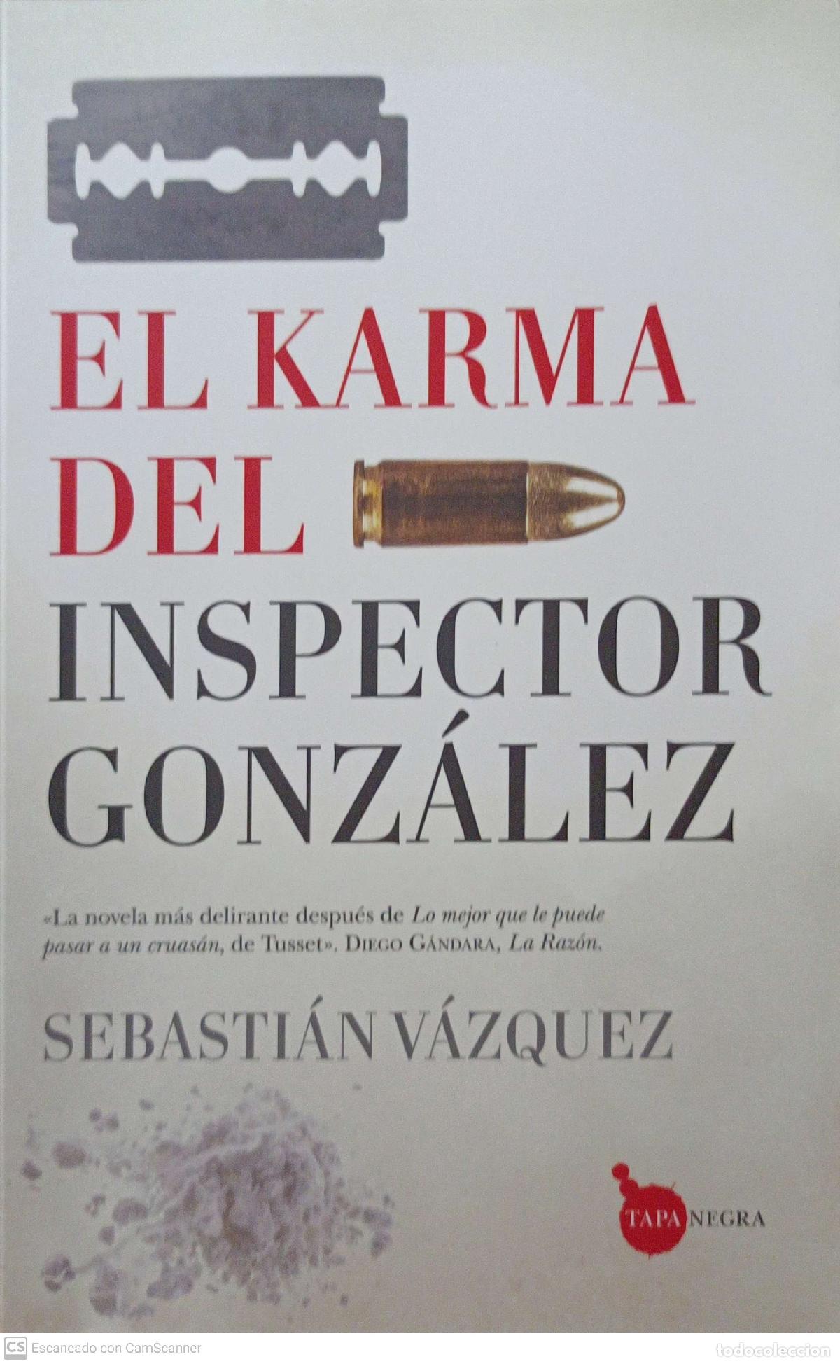 Libros: El karma del inspector Gonz&aacute;lez - Sebasti&aacute;n V&aacute;zquez - Foto 1
