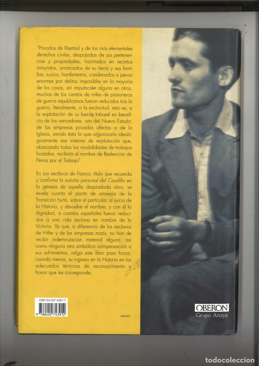 Libros: LOS ESCLAVOS DE FRANCO. Rafael Torres - Foto 2