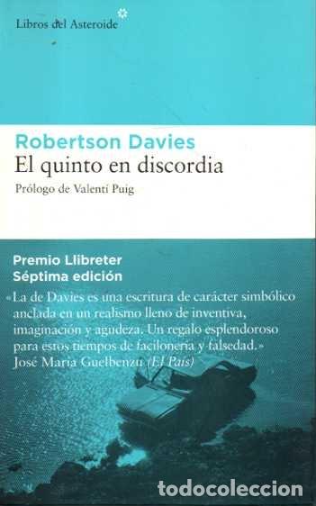 Libros: EL QUINTO EN DISCORDIA. - DAVIES, Robertson. - Foto 1