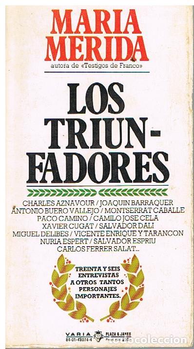 Libros: Los Triunfadores - Maria Merida - Foto 1