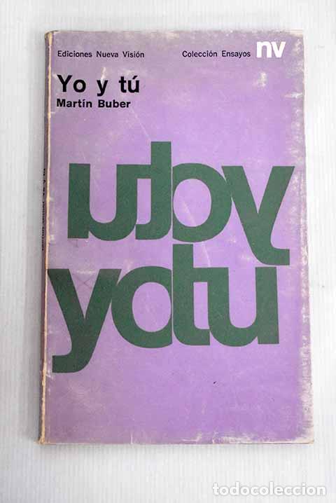 Libros: Yo y t&uacute;: Buber, Mart&iacute;n.- Buber, Mart&iacute;n - Foto 1