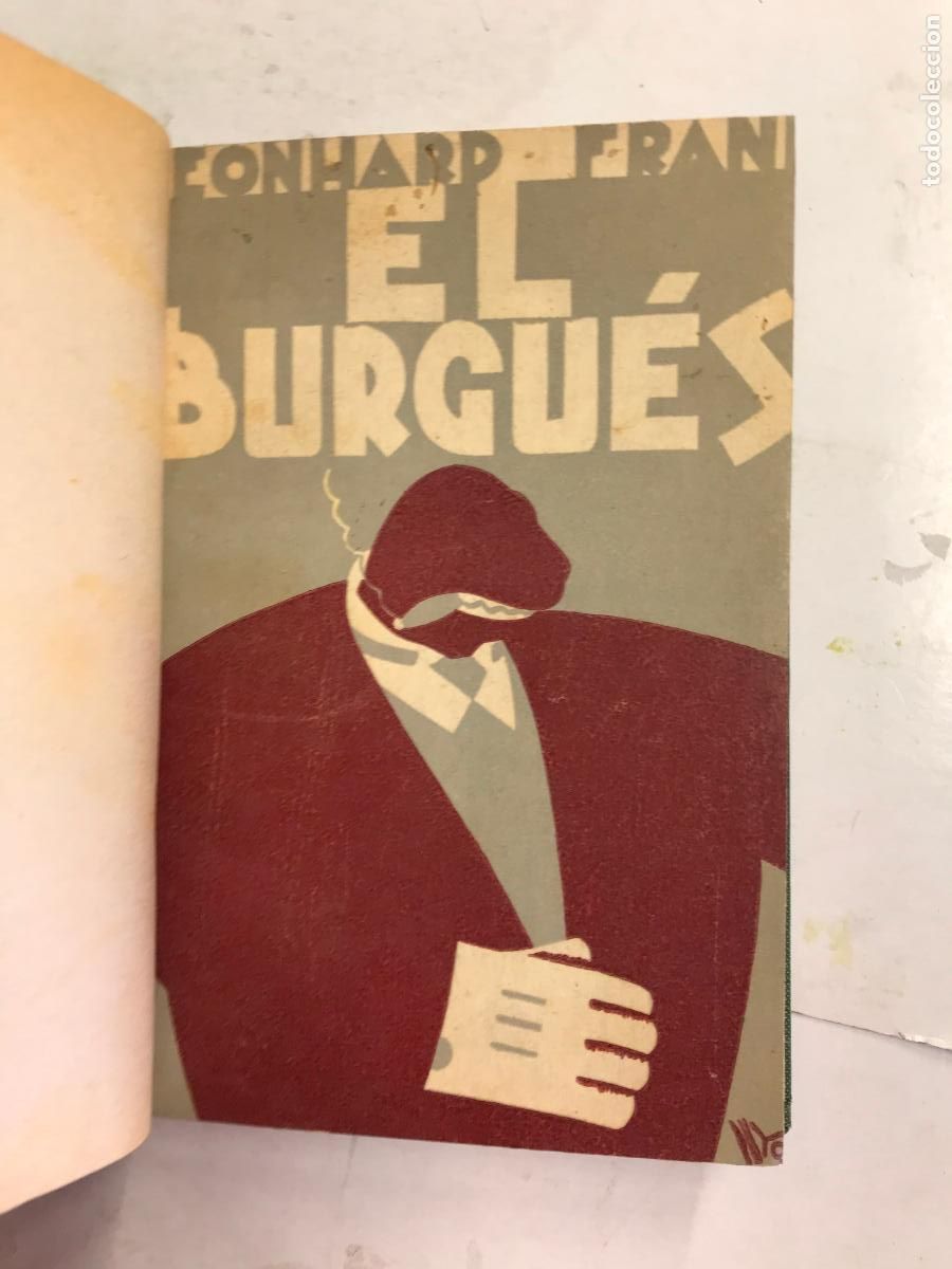 Libros: EL BURGU&Eacute;S. - LEONHARD FRANK. - Foto 1