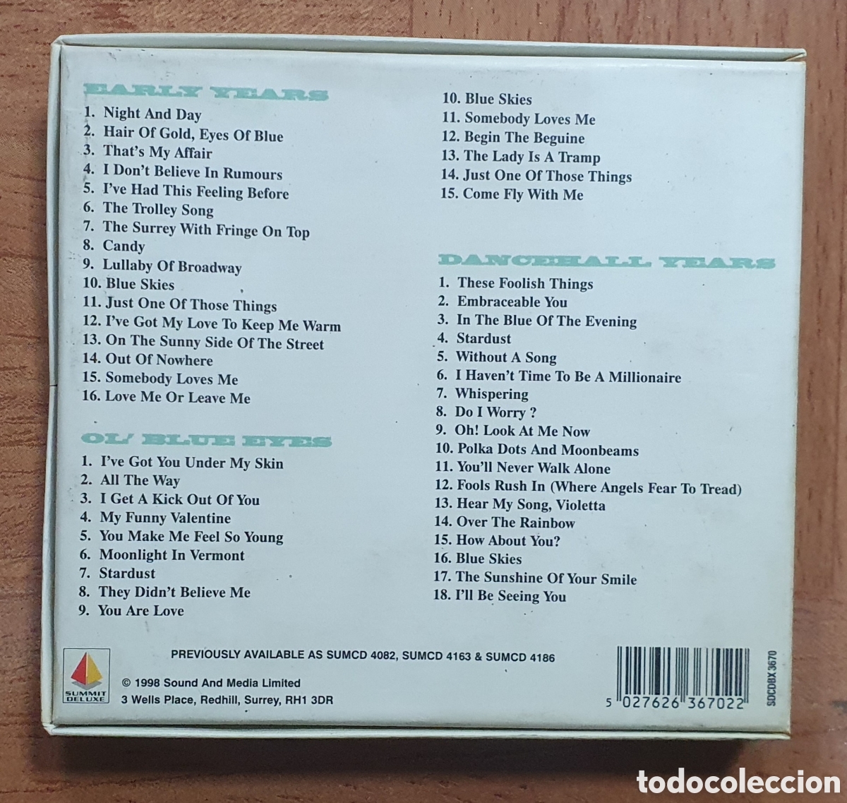 Libros: Sinatra: His Way � 3 CD - Frank Sinatra - Foto 5
