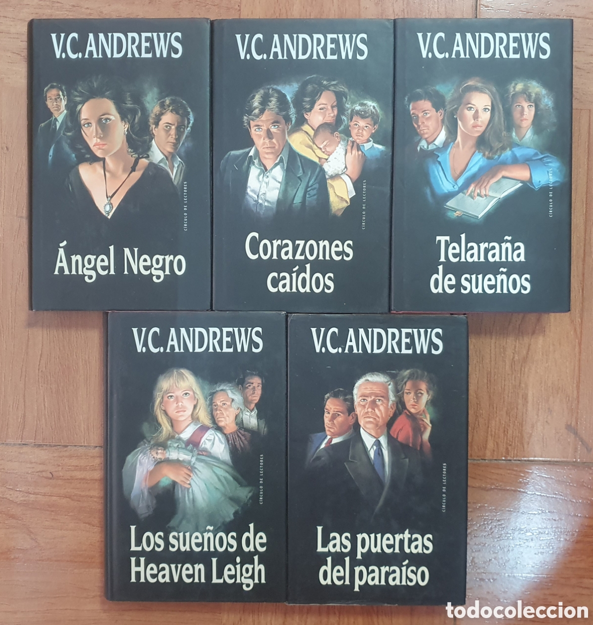 Libros: Lote de 5 Novelas � C&iacute;rculo de Lectores - V. C. Andrews - Foto 2