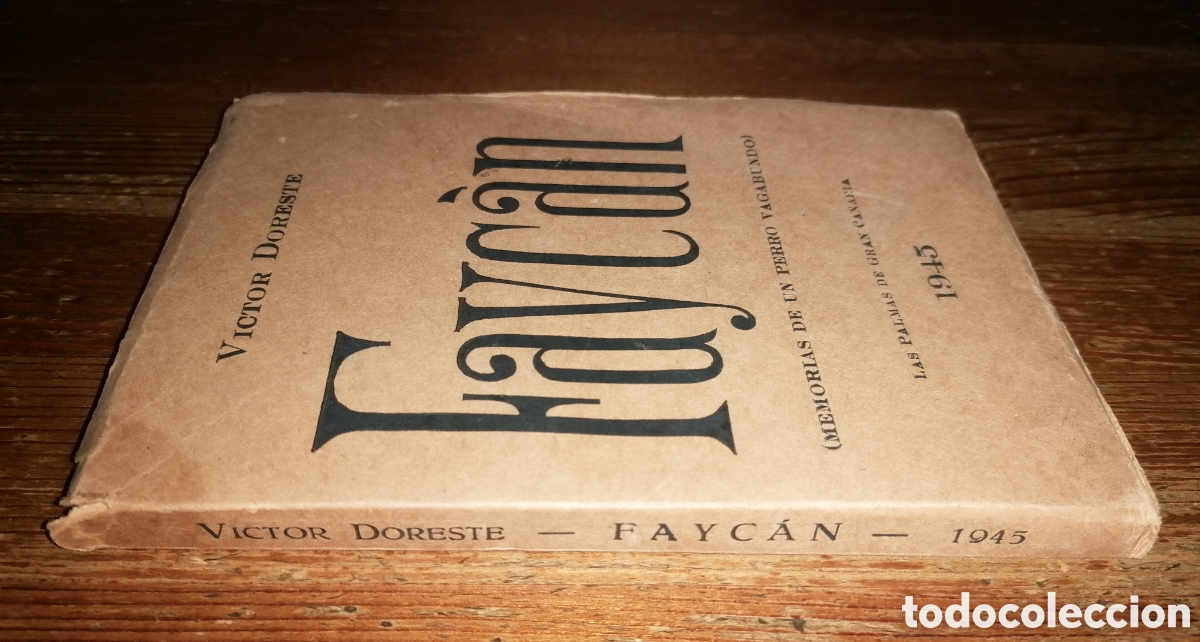Libros: FAYCAN - Victor Doreste - Dedicatoria aut&oacute;grafa - Foto 2