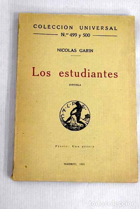 Libros: Los estudiantes: Garin, Nicolas.- Garin, Nicolas - Foto 1