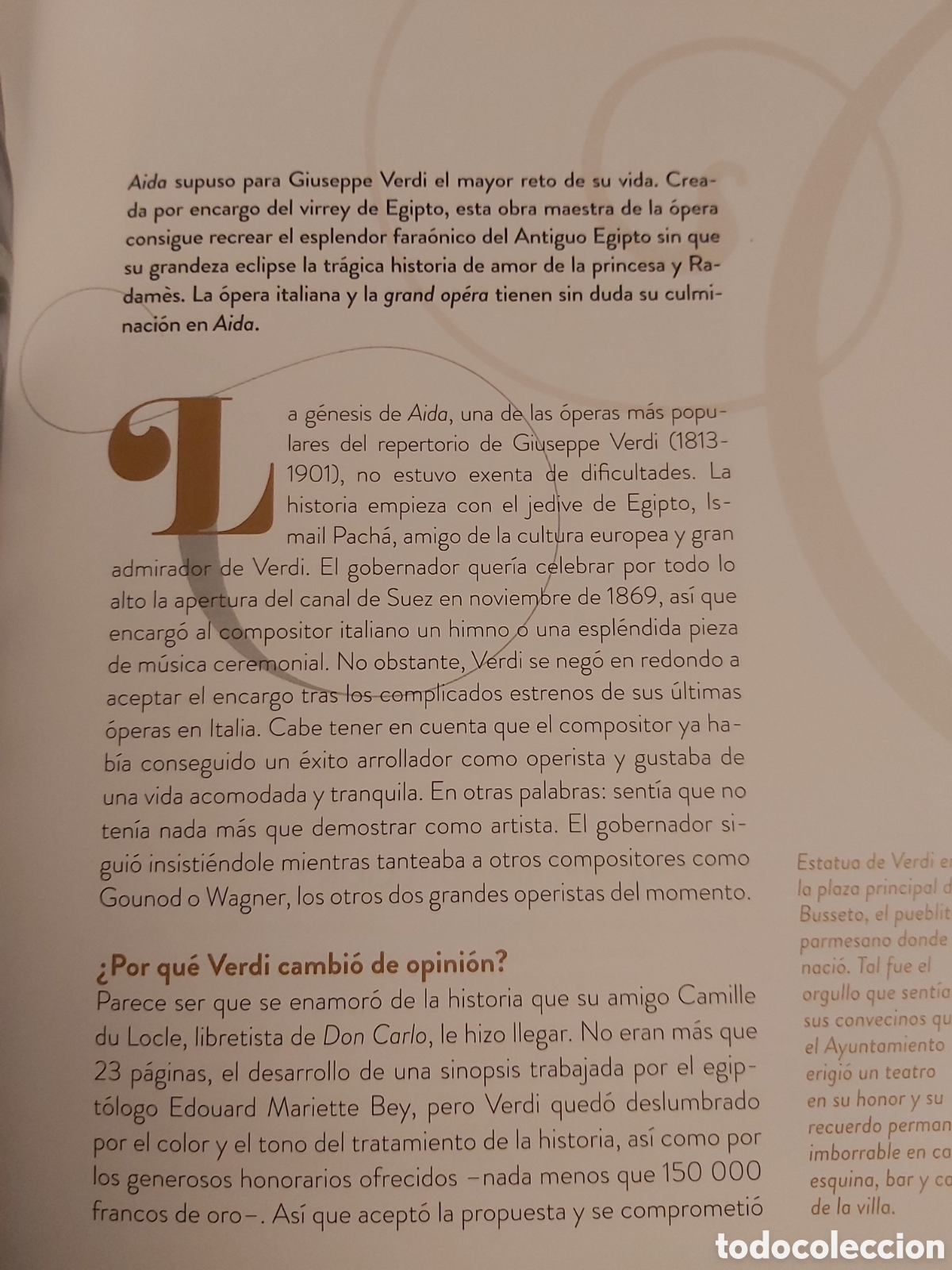 Libros: QUELA LIBRO. AIDA G. VERDI LIBRO CD - DVD 2016 EL PAIS - Foto 5