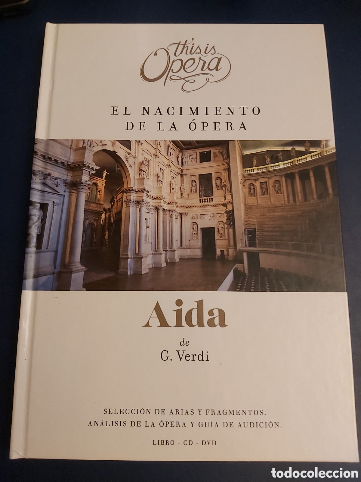 Libros: QUELA LIBRO. AIDA G. VERDI LIBRO CD - DVD 2016 EL PAIS - Foto 1