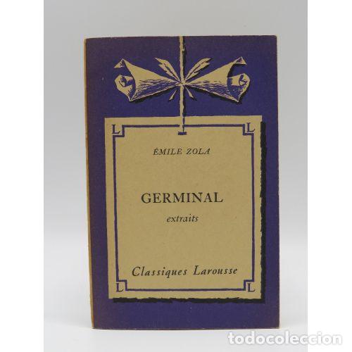 Libros: Germinal (Extraits) - Emile Zola - Editorial Larousse - Foto 1