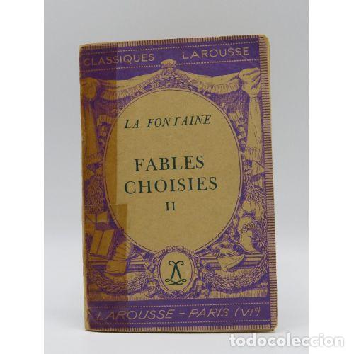 Libros: FABLES CHOISIES II - la FONTAINE - Sin Especificar - Foto 1