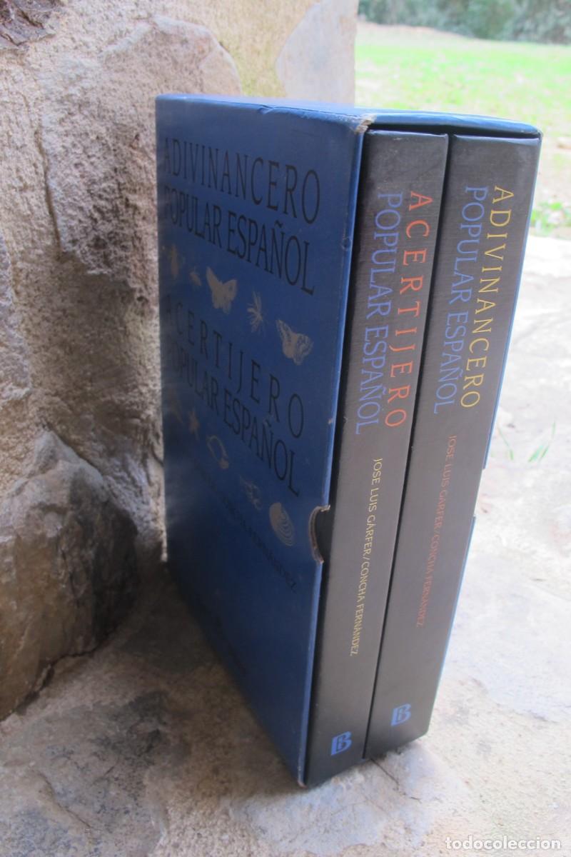 books: ADIVINANCERO POPULAR ACERTIJERO POPULAR. JOSE LUIS GARFER, CONCHE FERNANDEZ
