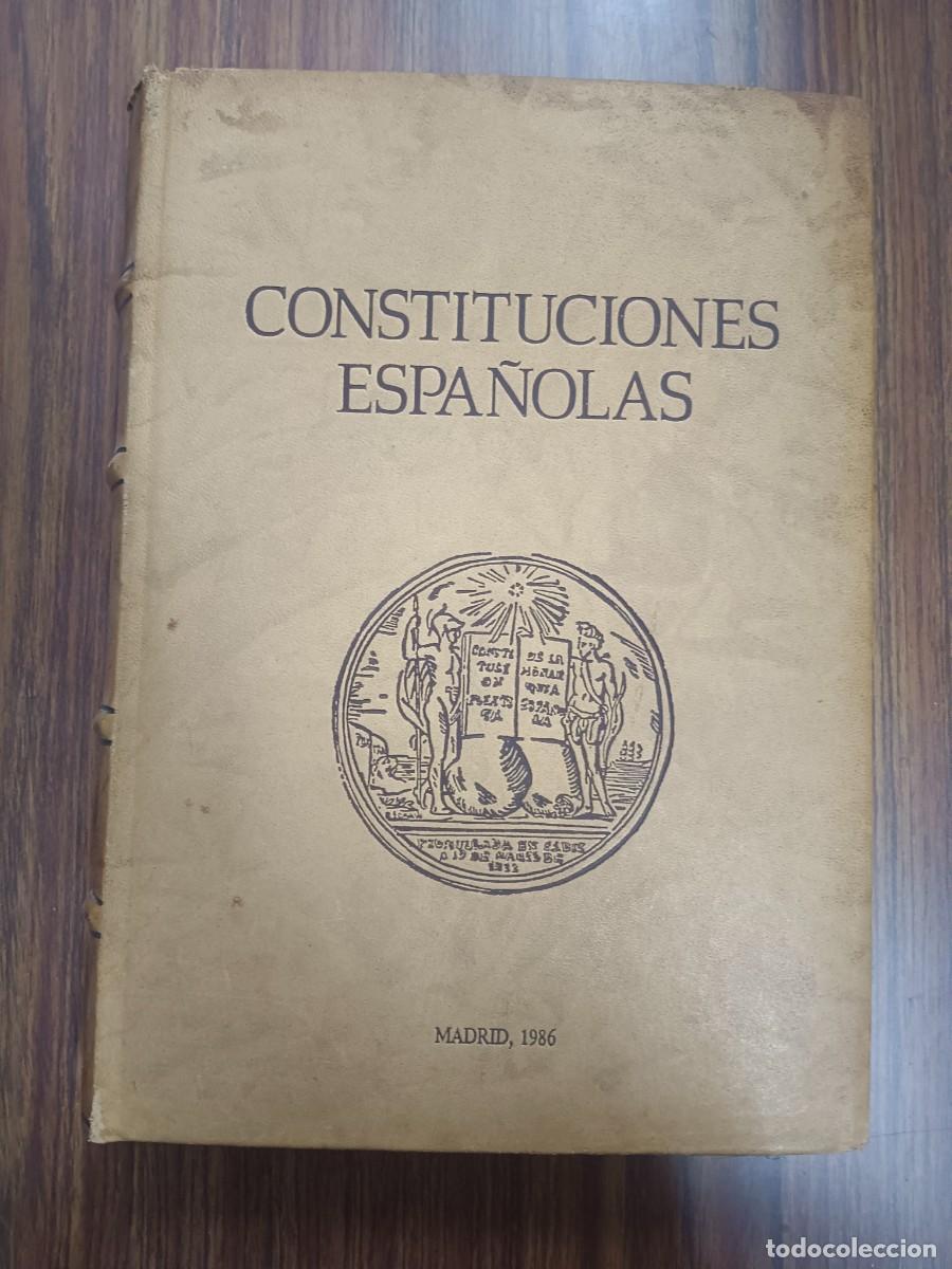 Libros: CONSTITUCIONES ESPA&Ntilde;OLAS - VV.AA. - Foto 2