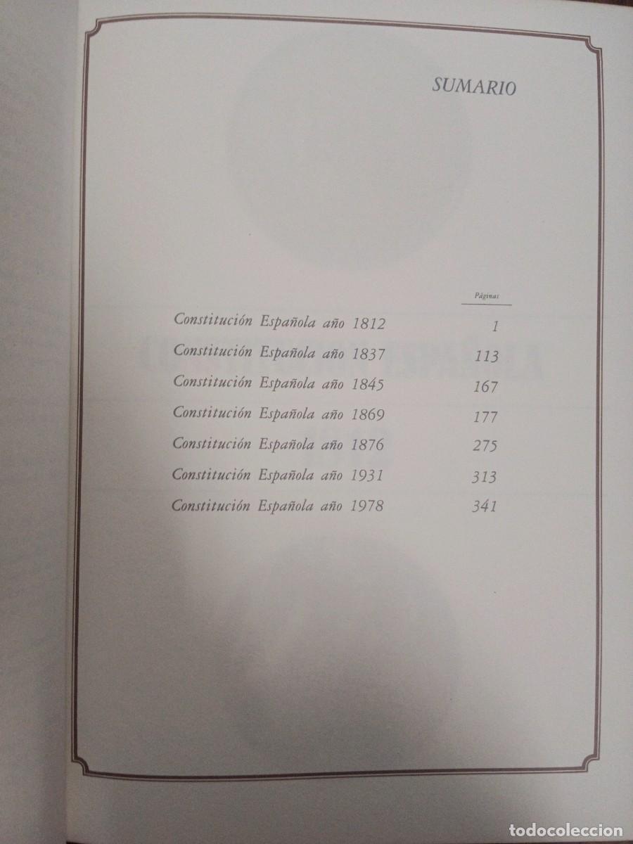 Libros: CONSTITUCIONES ESPA&Ntilde;OLAS - VV.AA. - Foto 3