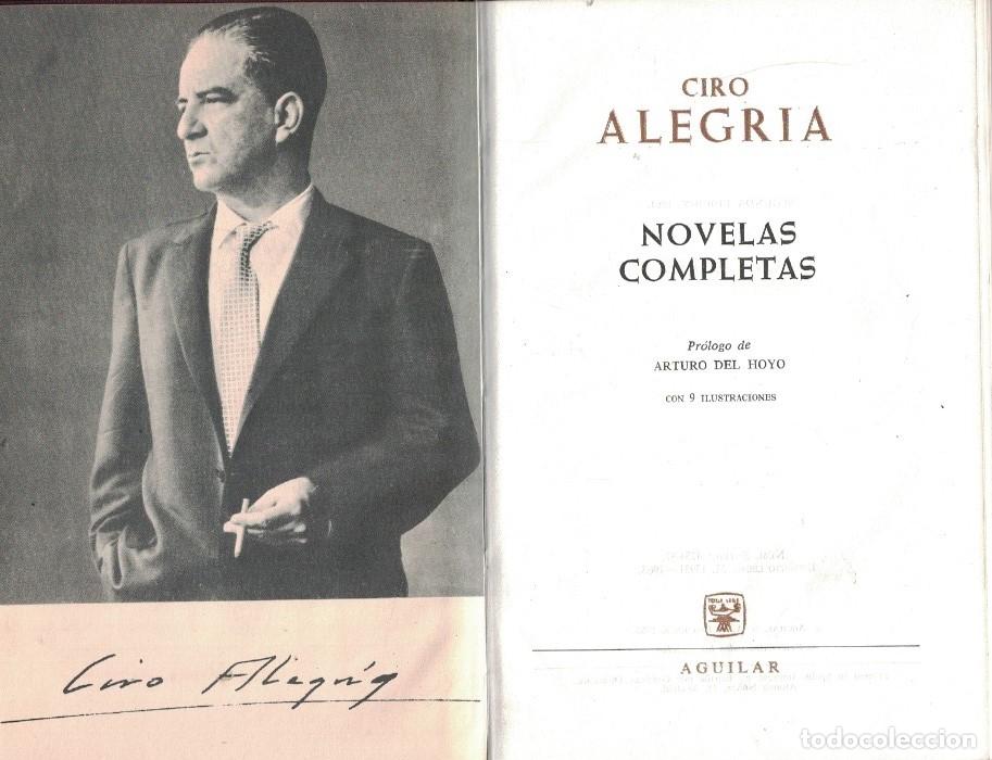 Libros: NOVELAS COMPLETAS. - Alegr&iacute;a. Ciro, - Foto 1