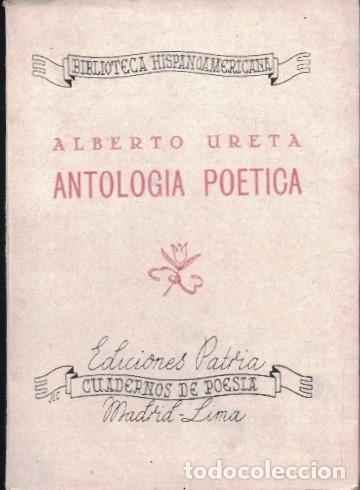 Libros: ANTOLOG&Iacute;A PO&Eacute;TICA. - Ureta. Alberto, - Foto 1