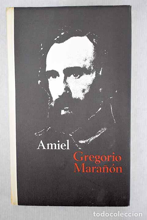 Libros: Amiel: Mara&ntilde;&oacute;n, Gregorio.- Mara&ntilde;&oacute;n, Gregorio - Foto 1