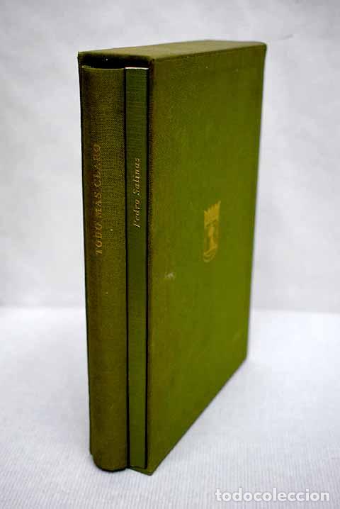 Libros: Todo m&aacute;s claro: Salinas, Pedro.- Salinas, Pedro - Foto 1