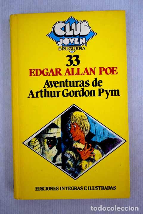 Libros: Aventuras de Arthur Gordon Pym.- Poe, Edgar Allan - Foto 1