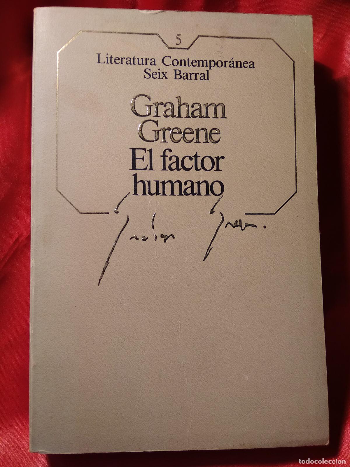 Libros: El factor humano Graham Greene L.25813-446 - Foto 1