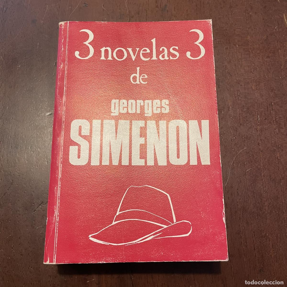 Libros: El asno rojo. El c&iacute;rculo de los Mah&eacute;. Los clientes del Avrenos - Georges Simenon - Foto 1