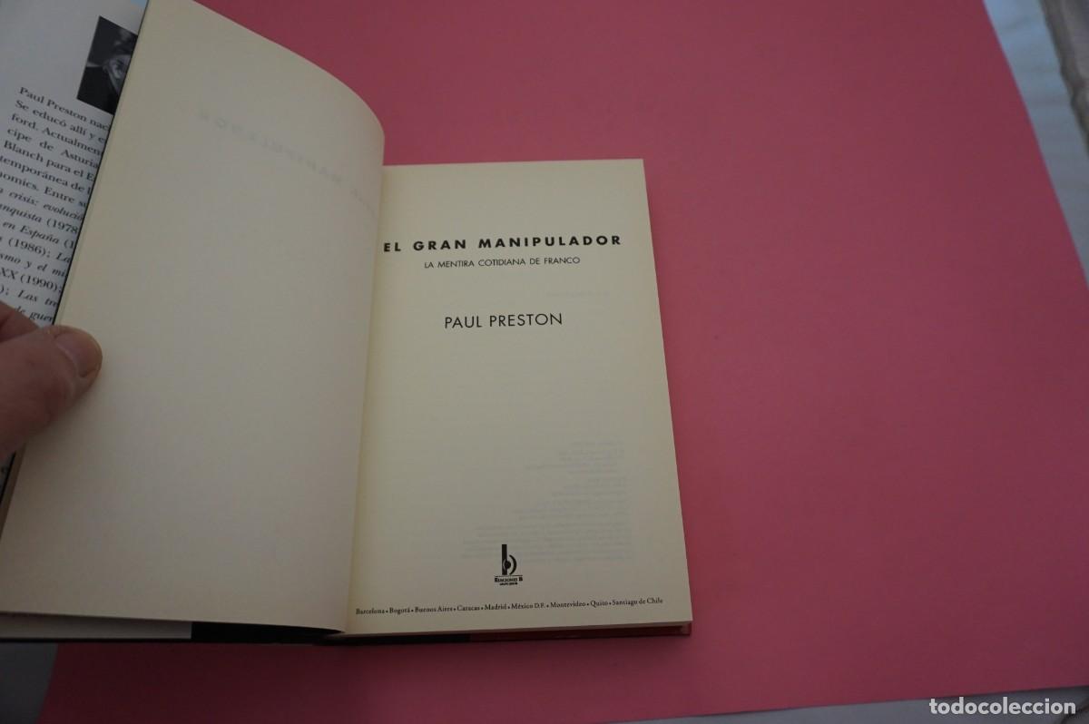 Libros: 21C/ EL GRAN MANIPULADOR - PAUL PRESTON / EDICIONES B - Foto 2