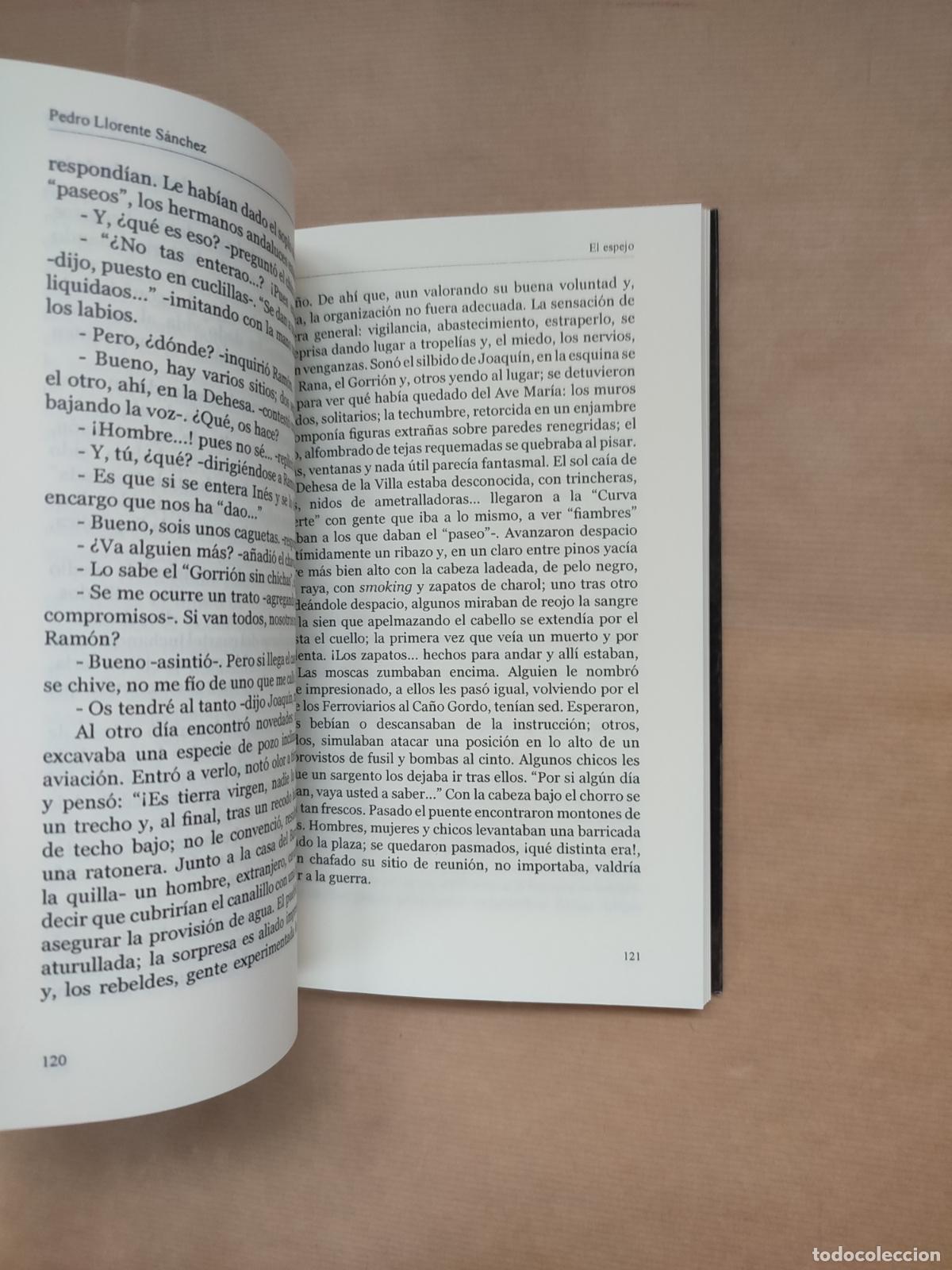 Libros: El espejo - Pedro Llorente S&aacute;nchez - Foto 2