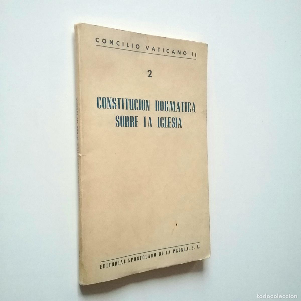 Libros: Constituci&oacute;n dogm&aacute;tica sobre la iglesia - Foto 1