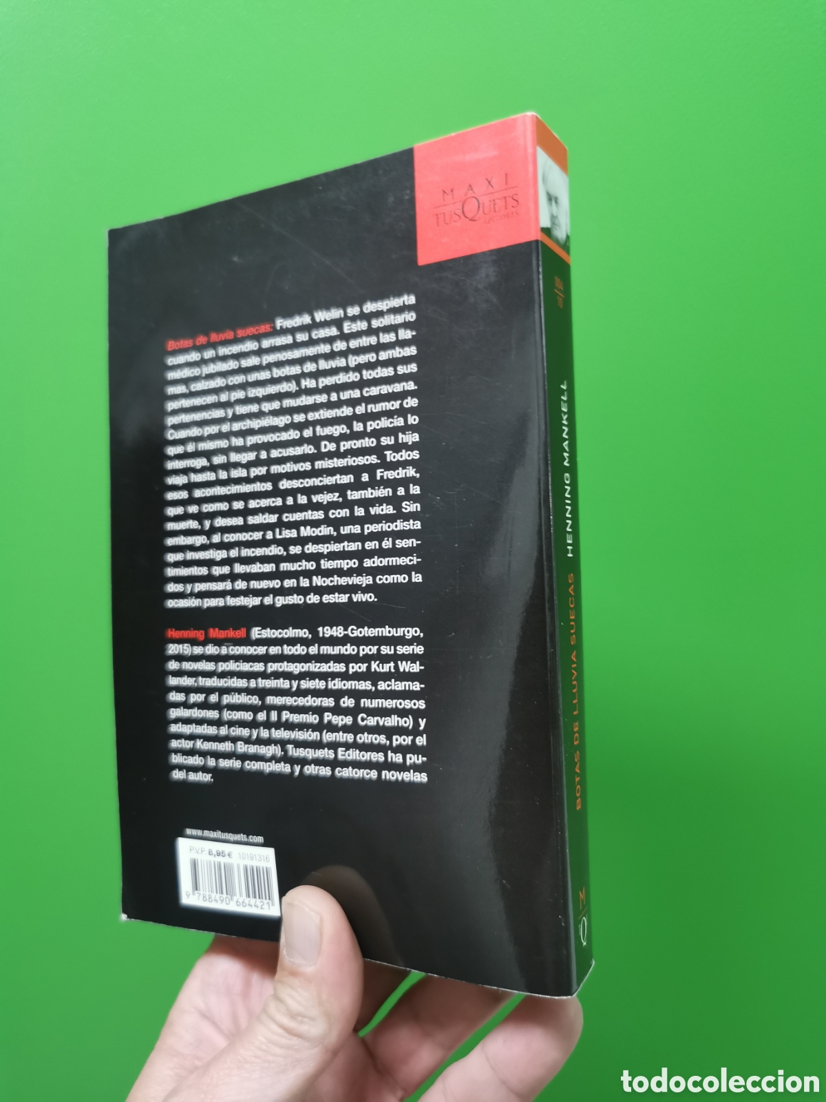 Libros: BOTAS DE LLUVIA SUECAS - HENNING MANKELL - Foto 2