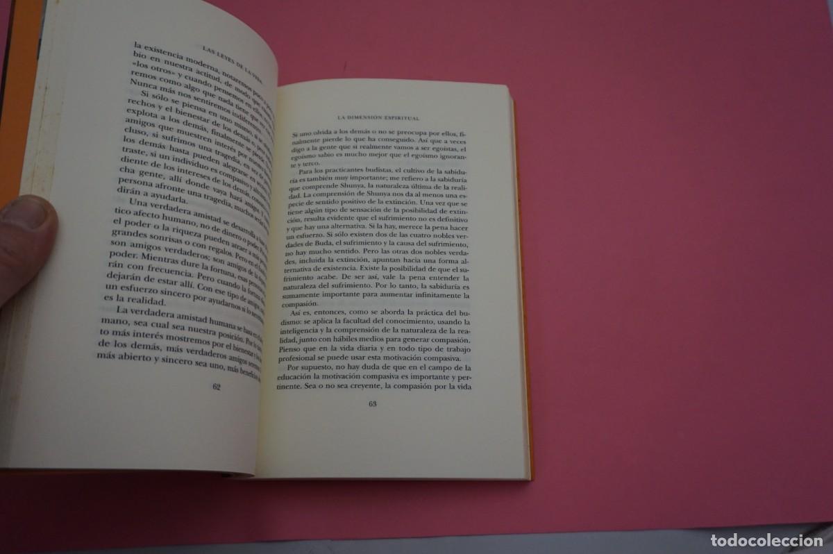 Libros: 9B/ LAS LEYES DE LA VIDA - DALAI LAMA / EDICIONES MARTINEZ ROCA 1&ordf; EDICION - Foto 5