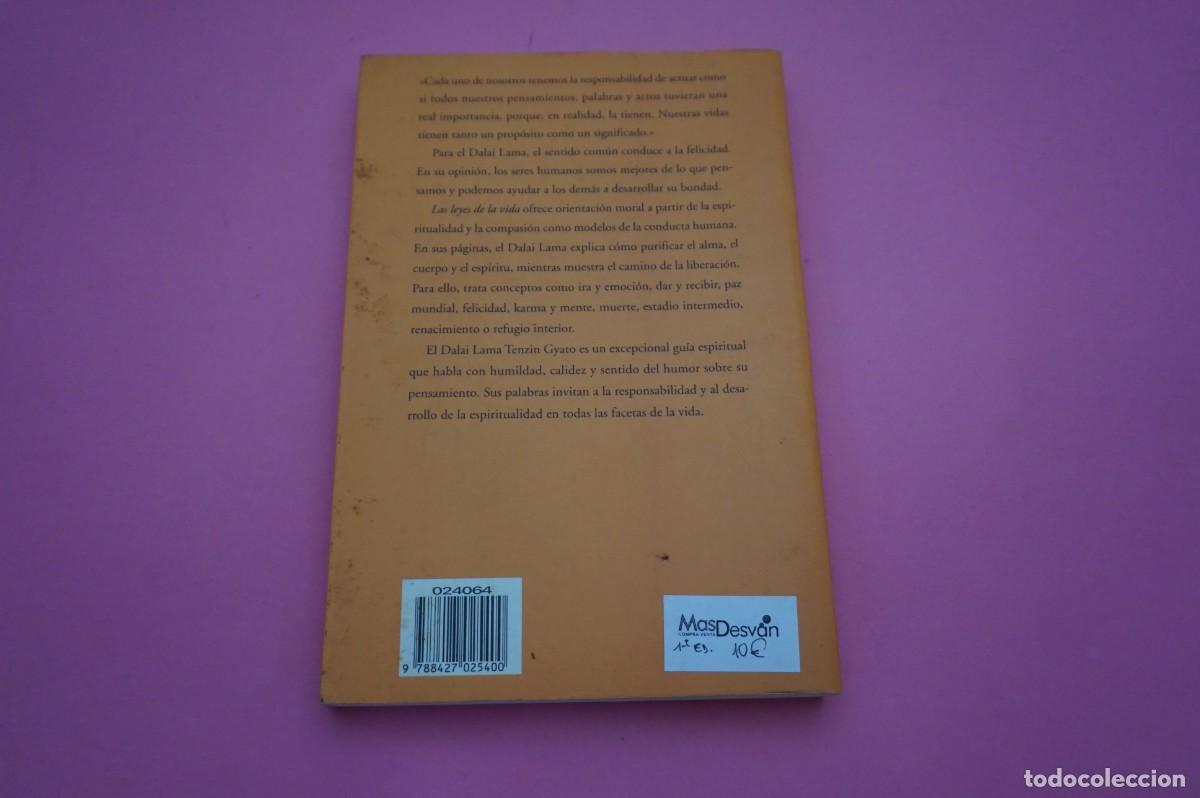 Libros: 9B/ LAS LEYES DE LA VIDA - DALAI LAMA / EDICIONES MARTINEZ ROCA 1&ordf; EDICION - Foto 6